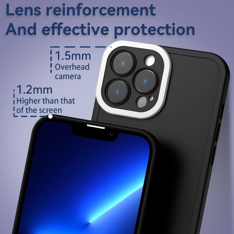 For iPhone 13 Pro Max Color-contrast PC + TPU Case