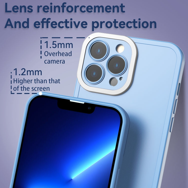 For iPhone 13 Pro Max Color-contrast PC + TPU Case