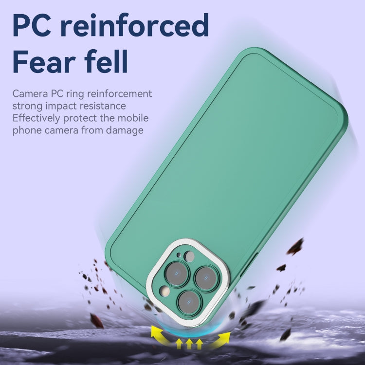 For iPhone 11 Pro Color-contrast PC + TPU Case