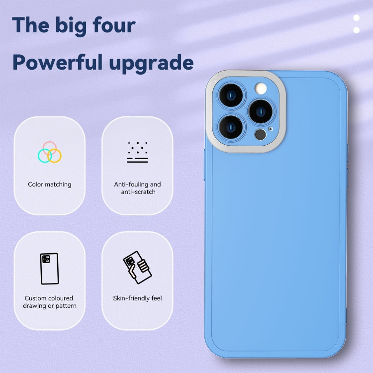For iPhone 11 Pro Color-contrast PC + TPU Case