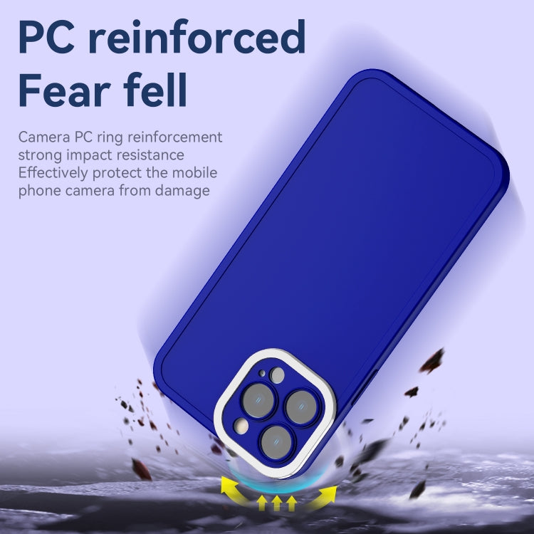 For iPhone 11 Pro Max Color-contrast PC + TPU Case