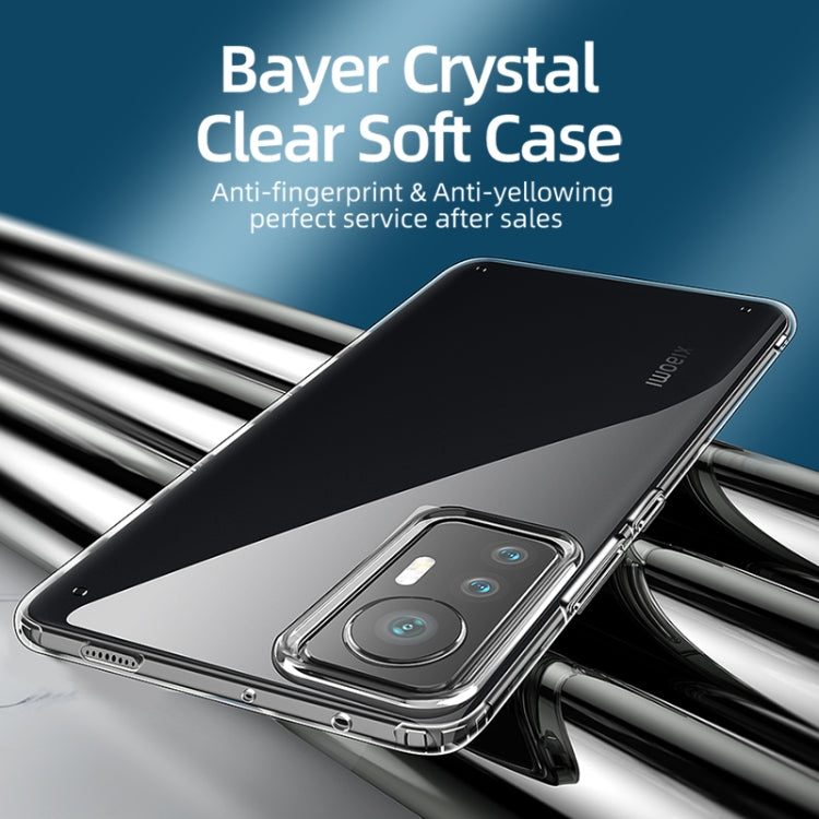 For Xiaomi 12 wlons Ice Crystal PC + TPU Phone Case