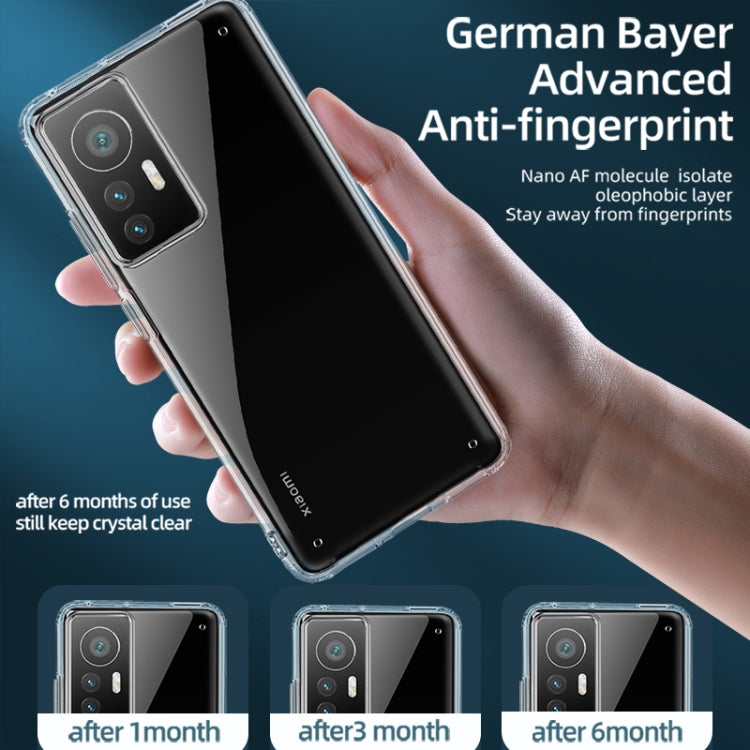 For Xiaomi 12 Pro wlons Ice Crystal PC + TPU Phone Case