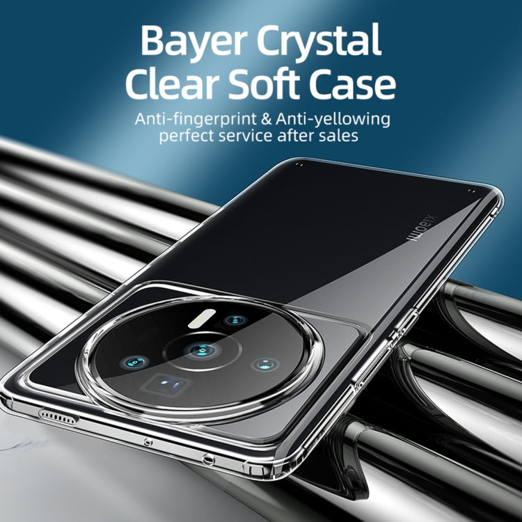 For Xiaomi 12S Ultra wlons Ice Crystal PC + TPU Phone Case