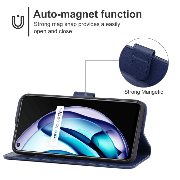 Leather Phone Case For OPPO Realme Q3s