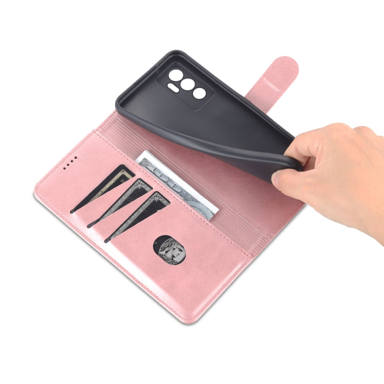 For vivo S10e / V23e AZNS Skin Feel Calf Texture Horizontal Flip Leather Phone Case