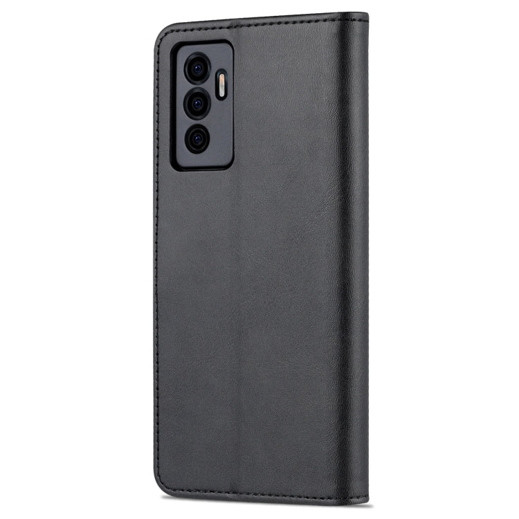 For vivo S10e / V23e AZNS Skin Feel Calf Texture Horizontal Flip Leather Phone Case