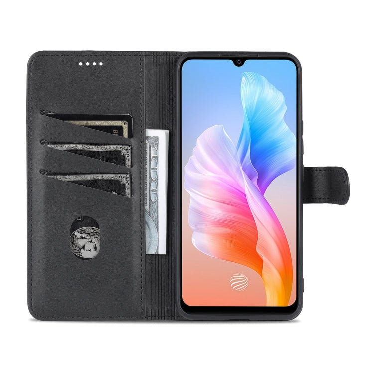 For vivo S10e / V23e AZNS Skin Feel Calf Texture Horizontal Flip Leather Phone Case