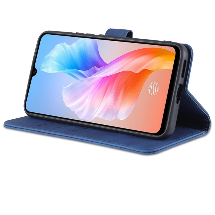 For vivo S10e / V23e AZNS Skin Feel Calf Texture Horizontal Flip Leather Phone Case