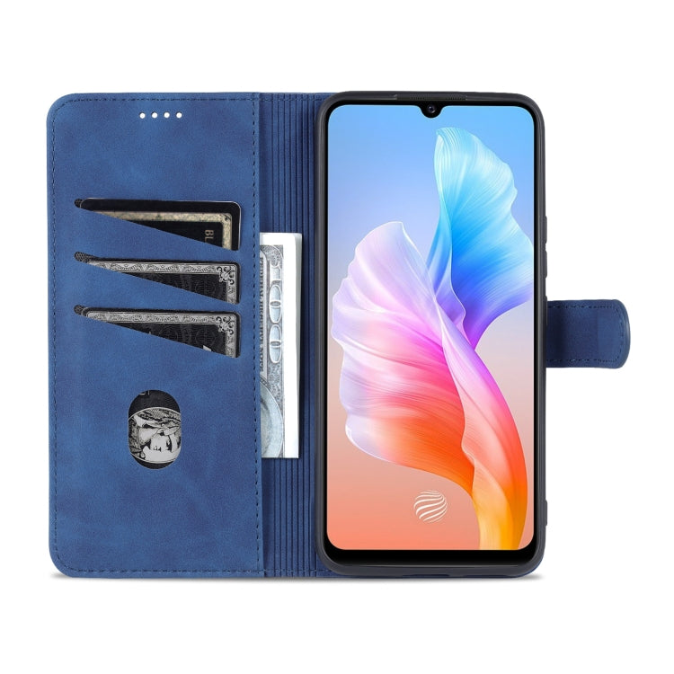 For vivo S10e / V23e AZNS Skin Feel Calf Texture Horizontal Flip Leather Phone Case