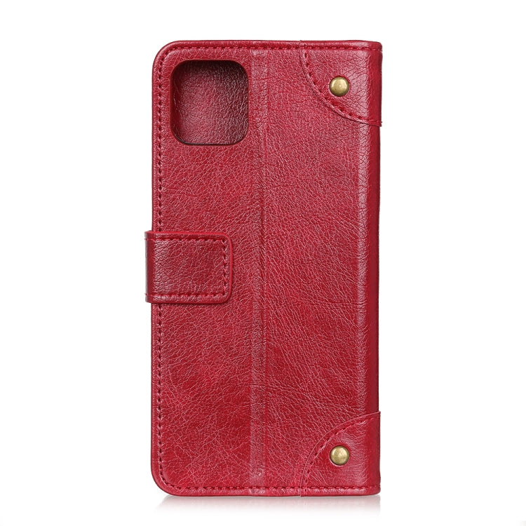 For Galaxy S10 Lite / A91 Copper Buckle Nappa Texture Horizontal Flip Leather Case with Holder & Card Slots & Wallet