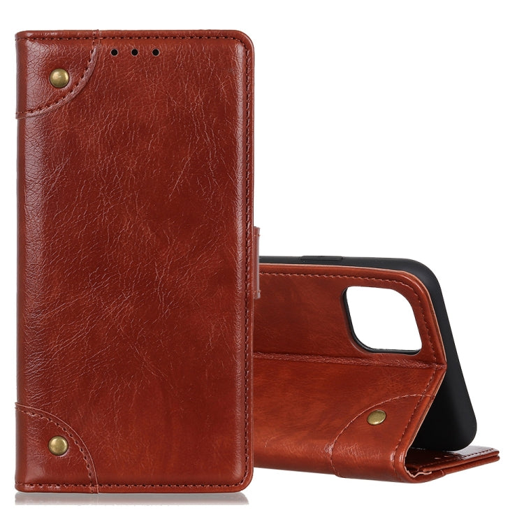 For Galaxy S10 Lite / A91 Copper Buckle Nappa Texture Horizontal Flip Leather Case with Holder & Card Slots & Wallet