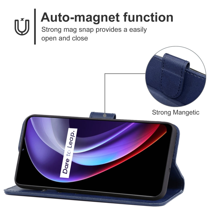 For OPPO Realme V11s 5G Leather Phone Case