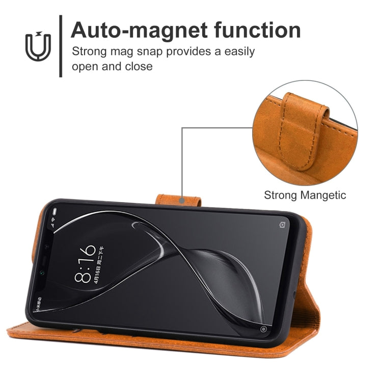 Leather Phone Case For Xiaomi Mi 8 Explorer