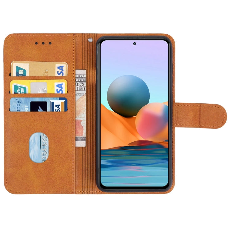 Leather Phone Case For Redmi Note 10 4G India / Note 10S