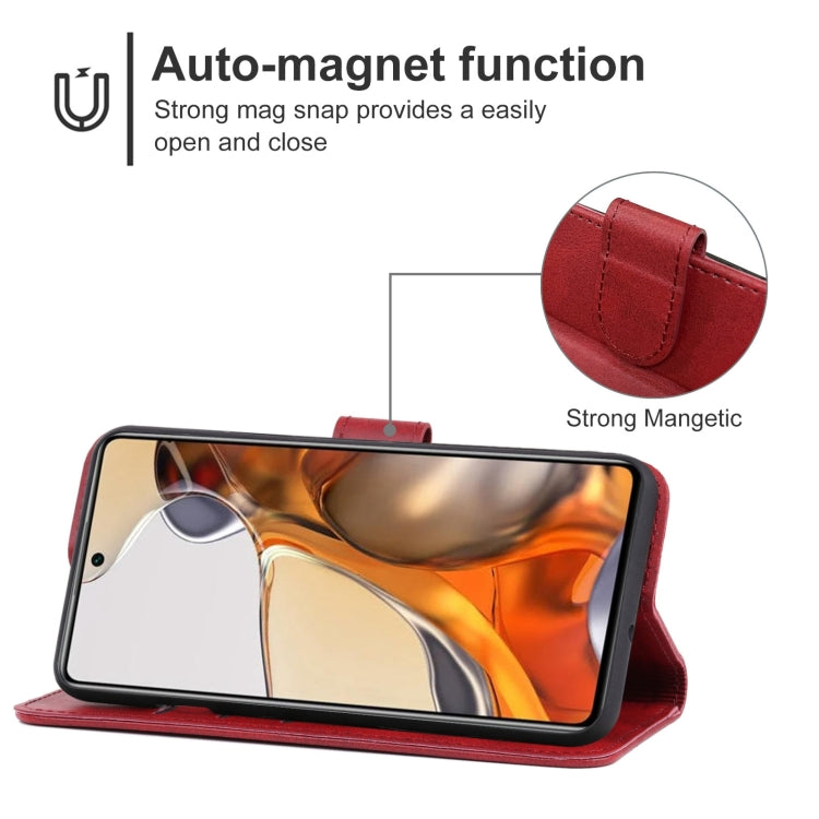 Leather Phone Case For Xiaomi Mi 11T / 11T Pro