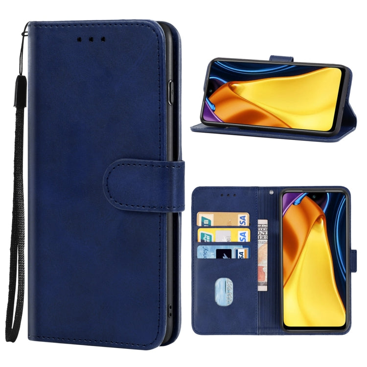 Leather Phone Case For Xiaomi Poco M3