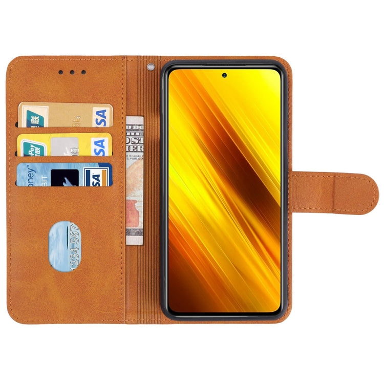 Leather Phone Case For Xiaomi Poco X3 NFC / Poco X3 / Poco X3 Pro