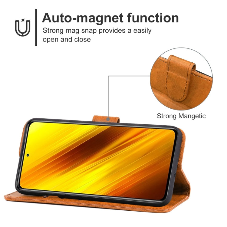 Leather Phone Case For Xiaomi Poco X3 NFC / Poco X3 / Poco X3 Pro