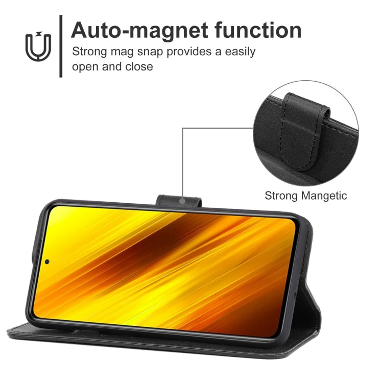 Leather Phone Case For Xiaomi Poco X3 NFC / Poco X3 / Poco X3 Pro