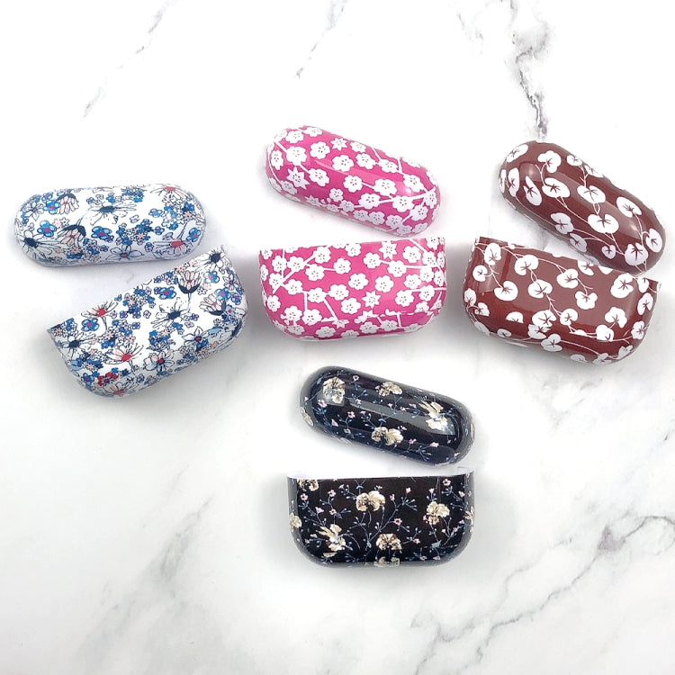 For AirPods Pro Floral Pattern Wireless Earphone Protective Case