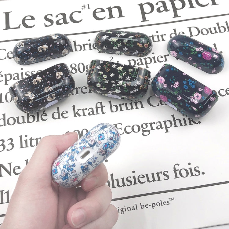 For AirPods Pro Floral Pattern Wireless Earphone Protective Case