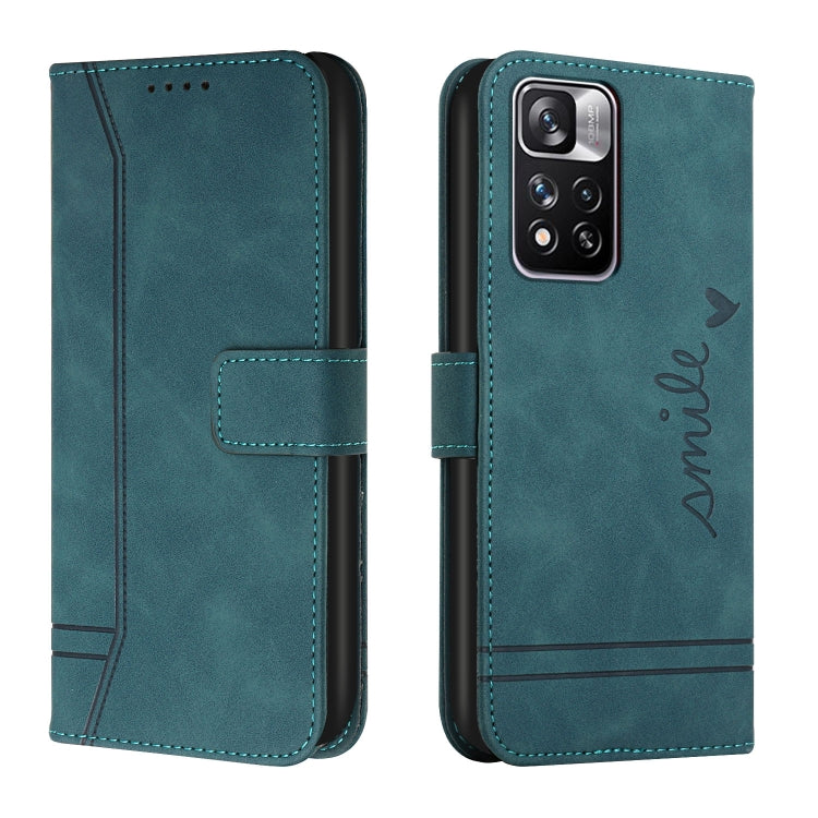 For Xiaomi Redmi Note 11 Pro Retro Skin Feel Horizontal Flip Soft TPU + PU Leather Phone Case