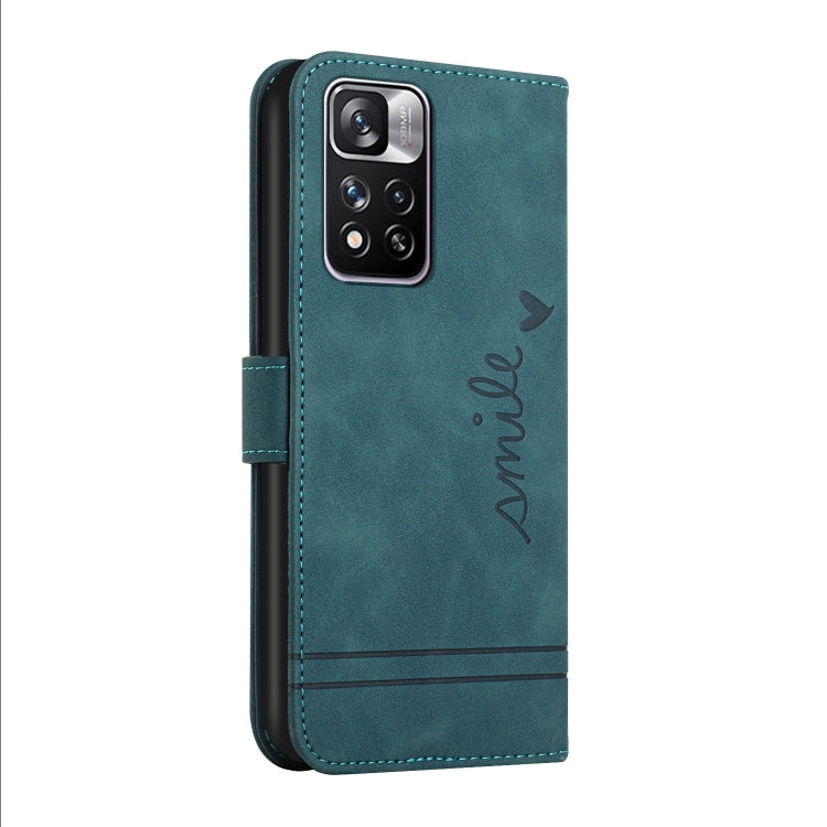 For Xiaomi Redmi Note 11 Pro Retro Skin Feel Horizontal Flip Soft TPU + PU Leather Phone Case