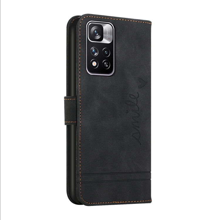 For Xiaomi Redmi Note 11 Pro Retro Skin Feel Horizontal Flip Soft TPU + PU Leather Phone Case