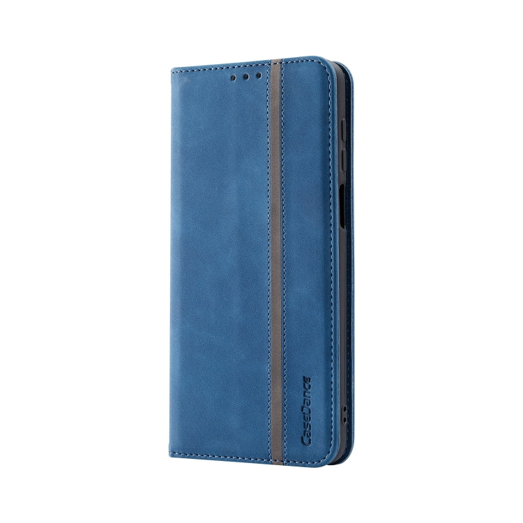 For Xiaomi Redmi Note 9 Splicing Skin Feel Magnetic Leather Phone Case