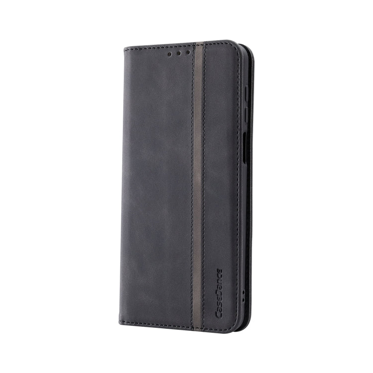 For Xiaomi Redmi Note 9 Pro Splicing Skin Feel Magnetic Leather Phone Case