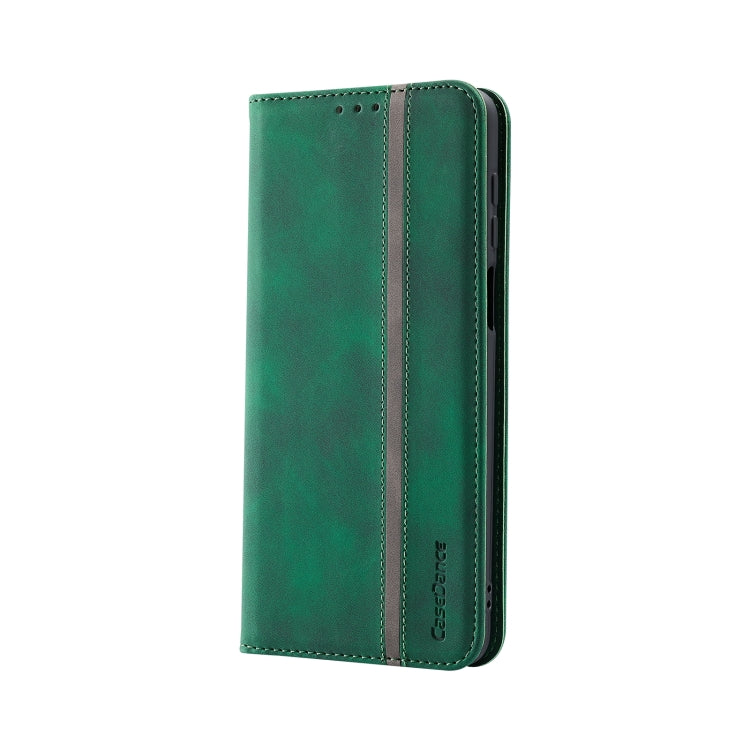 For Xiaomi Redmi Note 9 Pro Splicing Skin Feel Magnetic Leather Phone Case