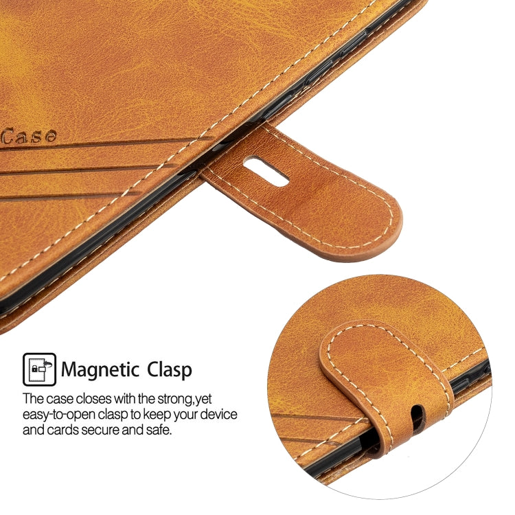 For Xiaomi Redmi Note 8T Stitching Style 2-Color Cow Texture Horizontal Flip PU Leather Case with Holder & Card Slot & Lanyard