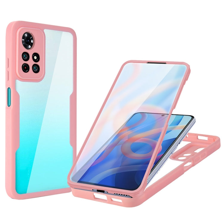 For Xiaomi Redmi Note 11 5G China Acrylic + TPU 360 Degrees Full Coverage Shockproof Phone Case