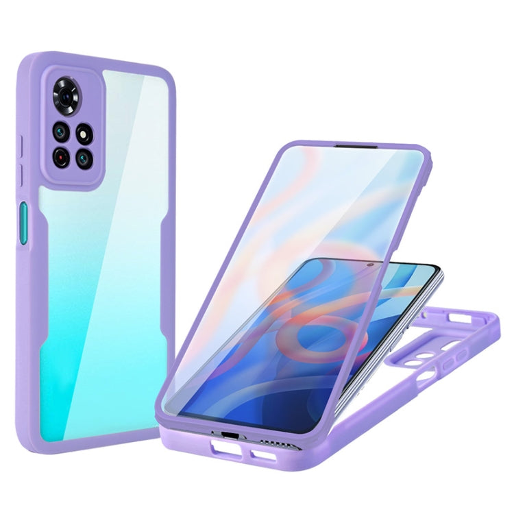 For Xiaomi Redmi Note 11 5G China Acrylic + TPU 360 Degrees Full Coverage Shockproof Phone Case