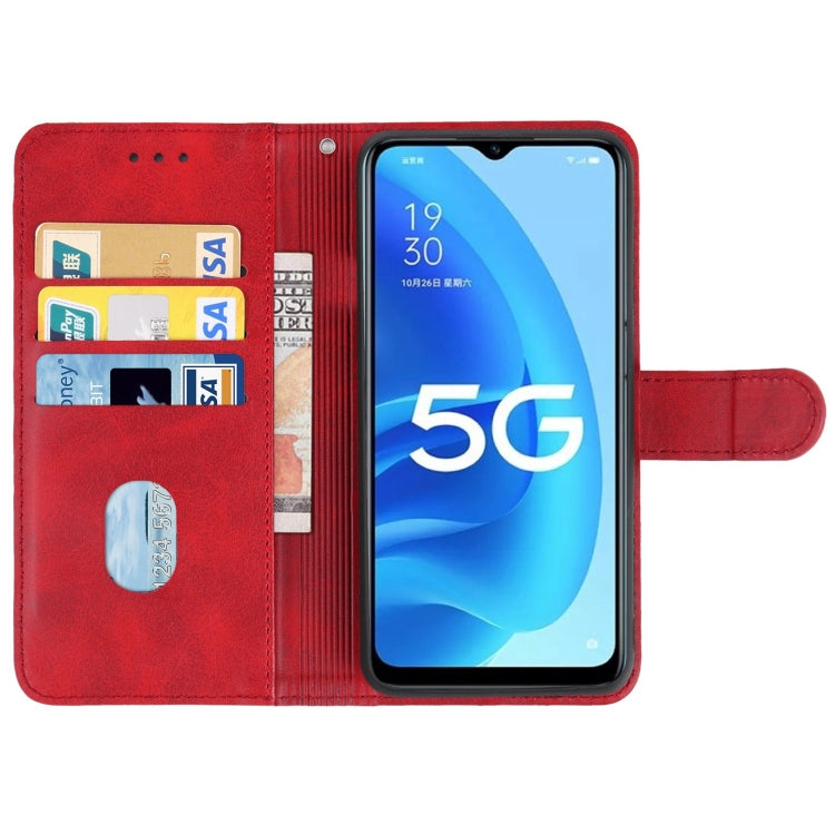 For OPPO A56 5G Leather Phone Case