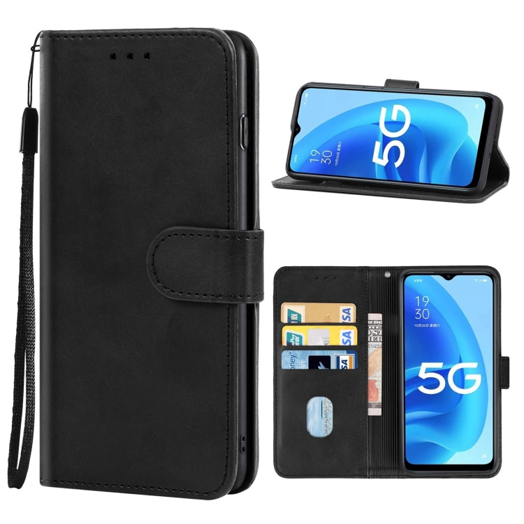 For OPPO A56 5G Leather Phone Case