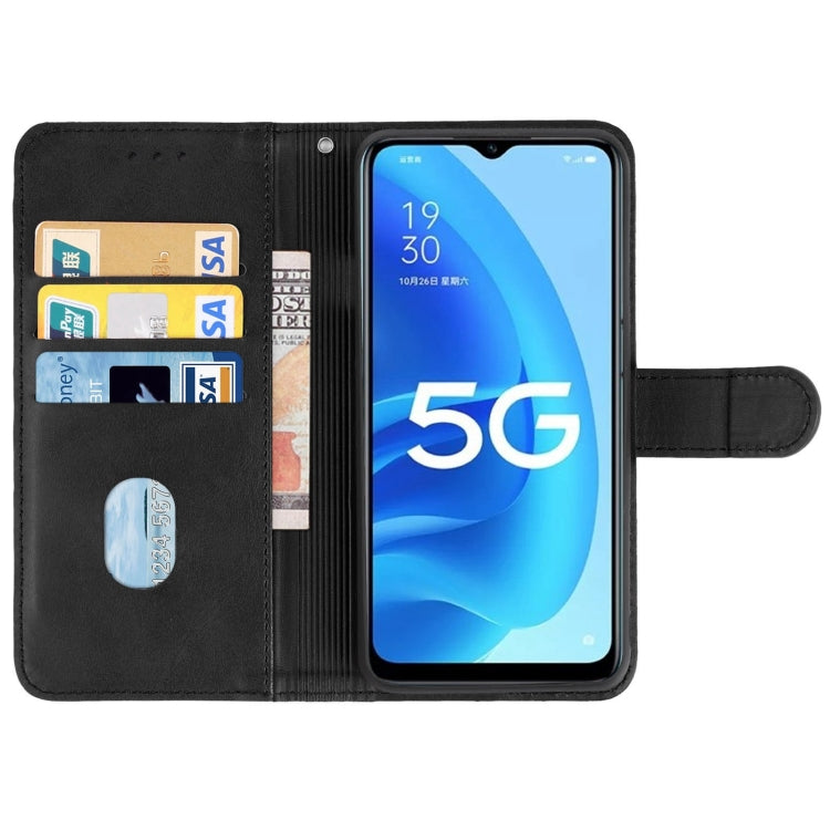 For OPPO A56 5G Leather Phone Case