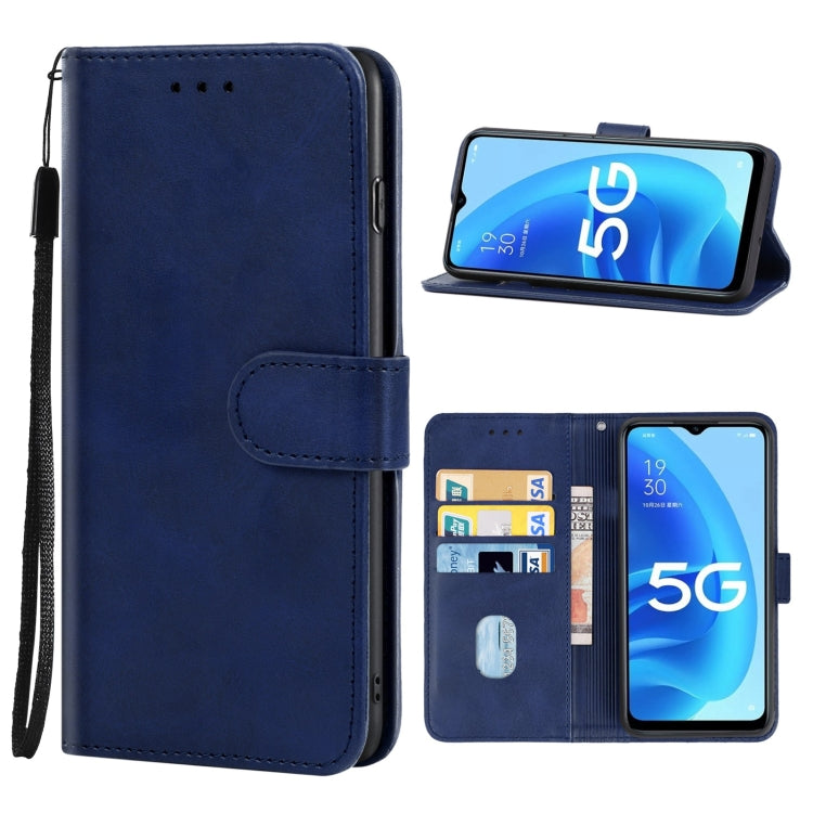 For OPPO A56 5G Leather Phone Case