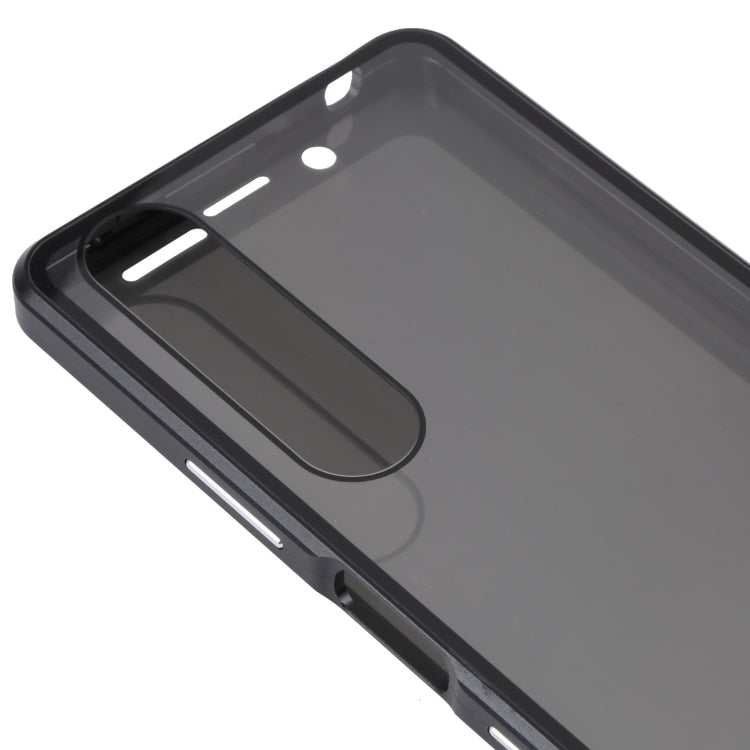 For Sony Xperia 1 III Anti-peeping Magnetic Double-sided Tempered Glass Phone Case