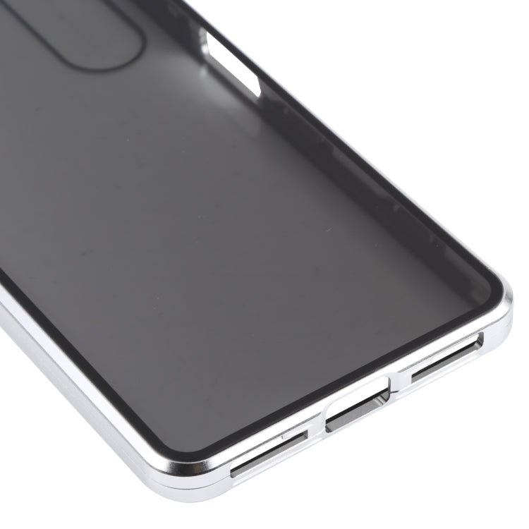 For Sony Xperia 1 III Anti-peeping Magnetic Double-sided Tempered Glass Phone Case