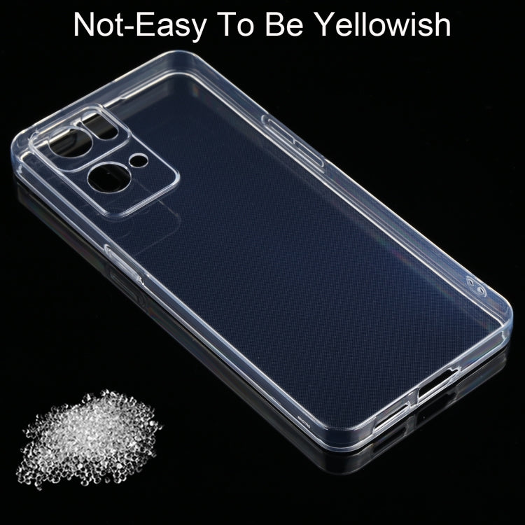 For OPPO Reno7 Pro 5G 0.75mm Ultra-thin Transparent TPU Phone Case