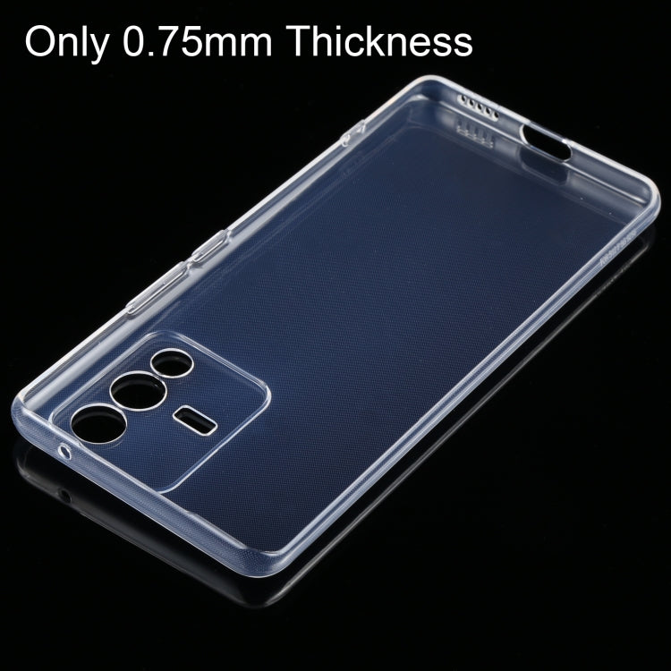 For vivo S12 Pro 0.75mm Ultra-thin Transparent TPU Phone Case