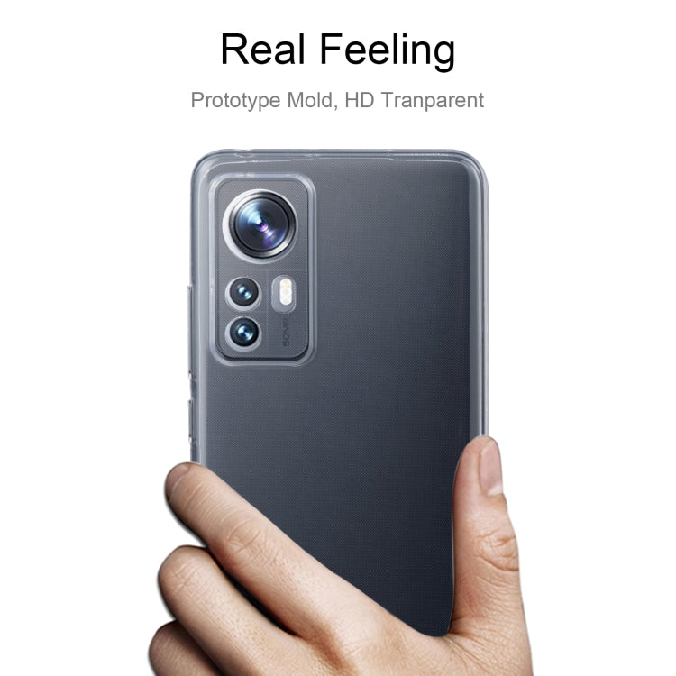 For Xiaomi 12 0.75mm Ultra-thin Transparent TPU Phone Case
