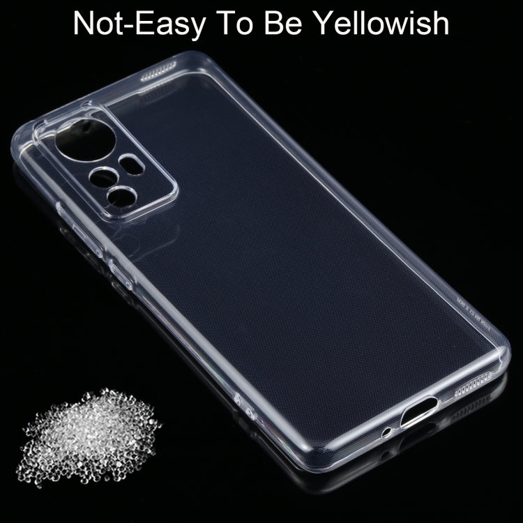 For Xiaomi 12 0.75mm Ultra-thin Transparent TPU Phone Case