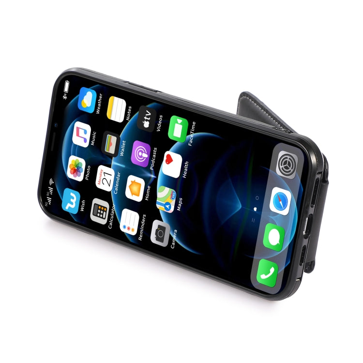 For iPhone 13 Pro Max Soft Skin Leather Wallet Bag Phone Case