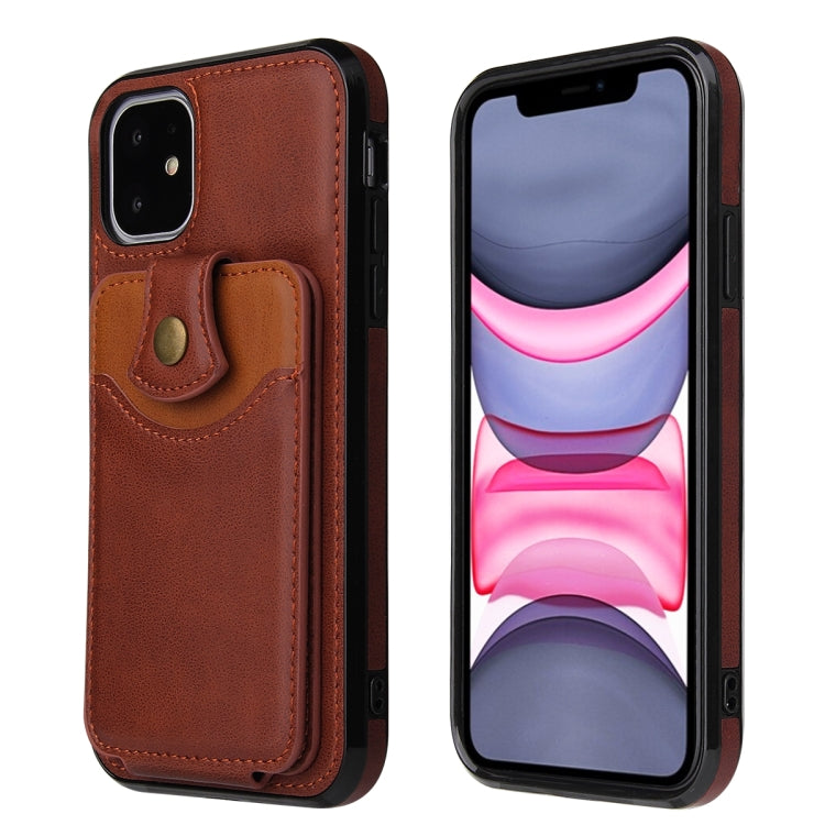 For iPhone 11 Pro Max Soft Skin Leather Wallet Bag Phone Case