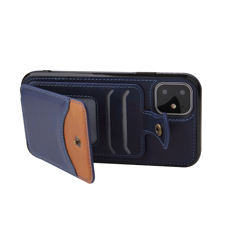 For iPhone 11 Pro Soft Skin Leather Wallet Bag Phone Case