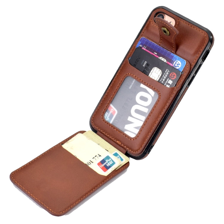 For iPhone SE 2022 / SE 2020 / 8 / 7 Soft Skin Leather Wallet Bag Phone Case