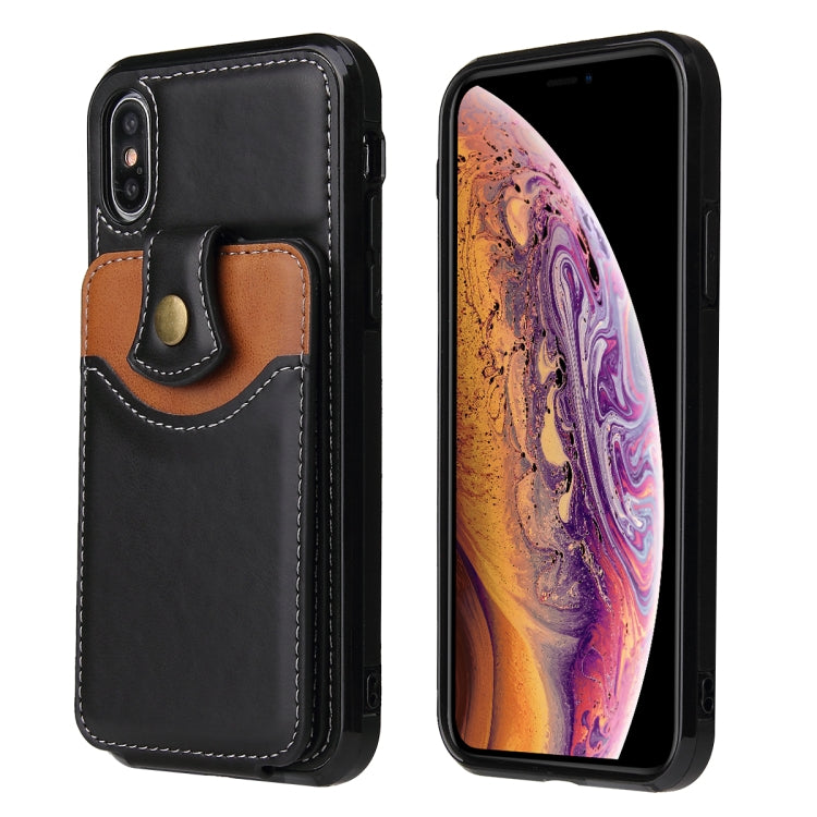For iPhone XS Max Soft Skin Leather Wallet Bag Phone Case